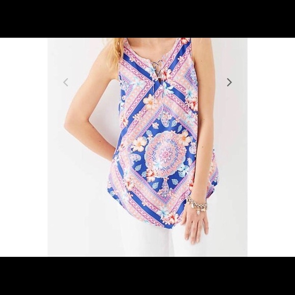 Talbots Paisley Print Tank 🎀 - Picture 4 of 8